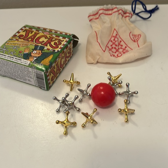 Old fashioned jacks set - Picture 5 of 6